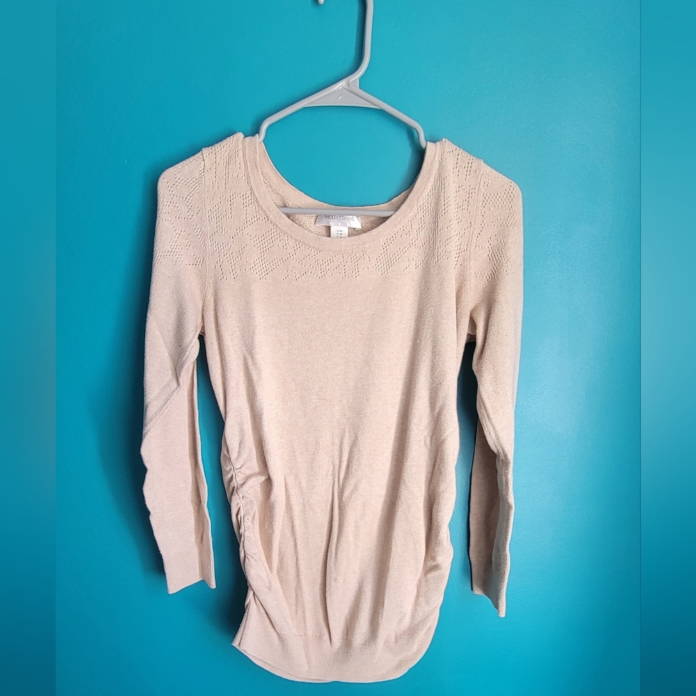 Maternity longsleeve sweater